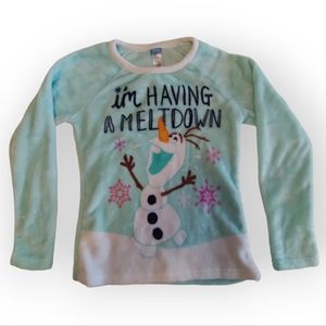 Disney Olaf Frozen "'I'm Having A Meltdown" Plush Top